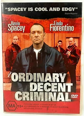 Ordinary Decent Criminal DVD - Kevin Spacey (Region 4 2002) Free Post • $8