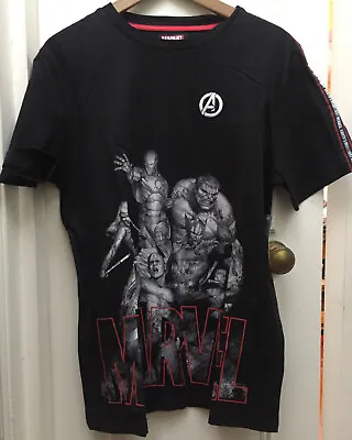 Marvel T- Shirt Size M Disney Store Exclusive Avengers Iron Man Thor Hulk BNWT • £11.99