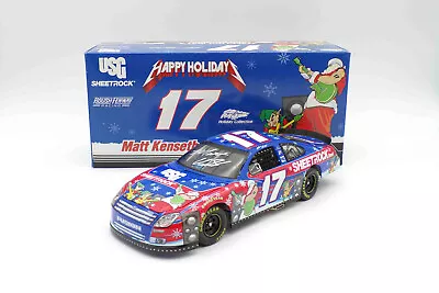 Matt Kenseth Autographed 2007 Sam Bass Holiday 1:24 Nascar Diecast • $85