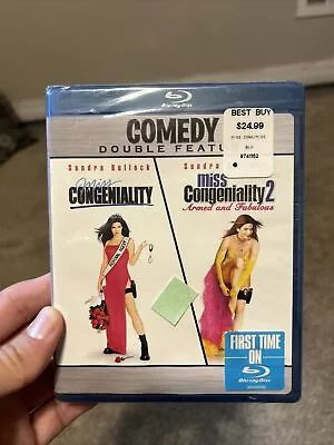 Miss Congeniality 1 And 2 Blu-ray Sandra Bullock NEW • $14.99