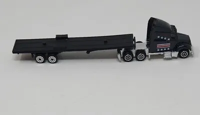 Motor Max Semi Cab Tractor Diecast Scale Model USA Stars With Trailer • $3.99