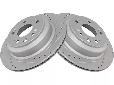 TRQ 26DM67R Rear Brake Rotor Set Fits 2005-2012 Acura RL • $67.50