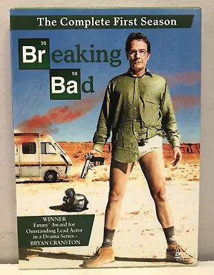 Breaking Bad: The Complete First Season DVD 2009 3-Disc Set BUY 2 GET 1 FREE! • $8.99