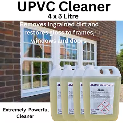 MEGA VALUE UPVC Cleaner For Window Frames Doors And Conservatories. Etc • £44.99