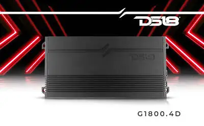 DS18 G1800.4D 1800 Watt 4 Channel Full Range Class D Car Audio Amplifier Amp NEW • $199.95