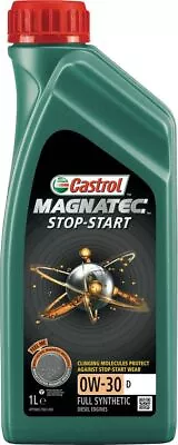 12 Pcs Oil CASTROL Magnatec Stop&start 0W-30D Q3 1L Bundle • $415.95