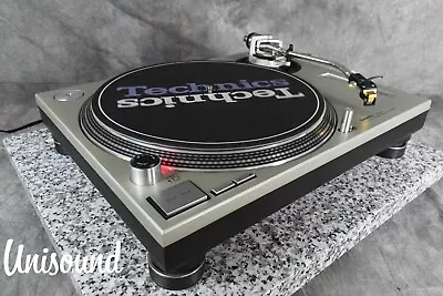 Technics SL-1200MK5 Silver Direct Drive DJ Turntable In Very Good Condition. • $685
