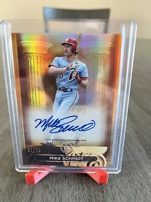 2024 Topps Tribute Mike Schmidt Phillies Pillars Of The Game  Auto 1/25 PTGA-MSC • $100