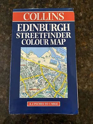 Edinburgh Street Finder Map - Colour - 1998 • £4