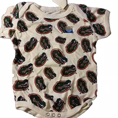 Ncaa Florida Gators Ovb 6-12  Mo Baby Bodysuit New • $10.97