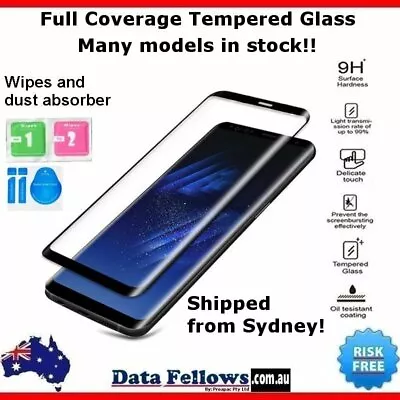 Huawei P30 And P30 Pro 3D Full Cover Tempered Glass Screen Protector LCD 9H • $11.99