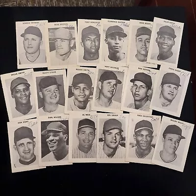 1970  Milton Bradley Baseball Game Cards X24 • $3.76