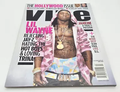 Vibe Magazine Lil Wayne April 2006 Bape Weezy YMCMB Vintage Cash Young Money • £101.37