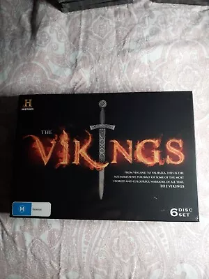 THE VIKINGS. 6 Dvd BOXSET. Brand NewSealed.Reg 4   RARE • $23.16