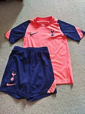 £21.50 • Buy Nike Tottenham Hotspur Spurs Training Top & Shorts Size Small Kids 128-137 