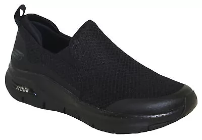 Skechers Men's Arch Fit-Banlin Slip-On Sneaker 232043 BBK • $53.99