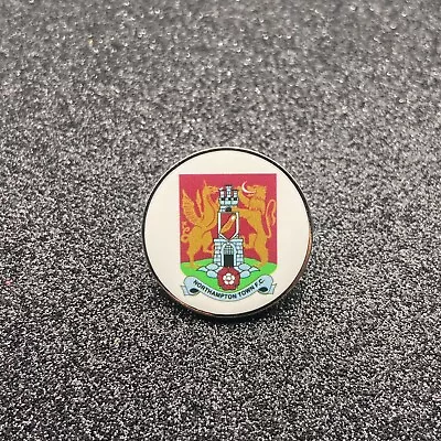 Northampton Town Football Club Metal Enamel Pin Badge UK Seller • £3.99