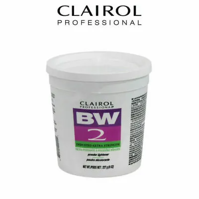 Clairol Professional BW2 Tub Powder Lightener Extra-Strength Hair Bleach 8 Oz • $13.99