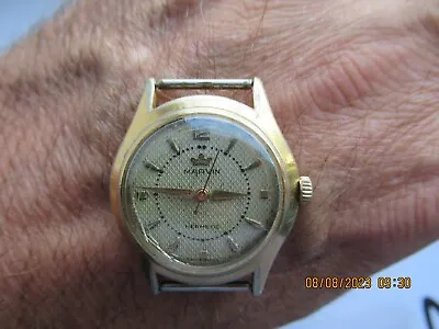 £39.99 • Buy SPARES OR REPAIRS ONLY MARVIN  HERMETIC 17 JEWELS  CAL 560 SWISS MADE Wristwatch