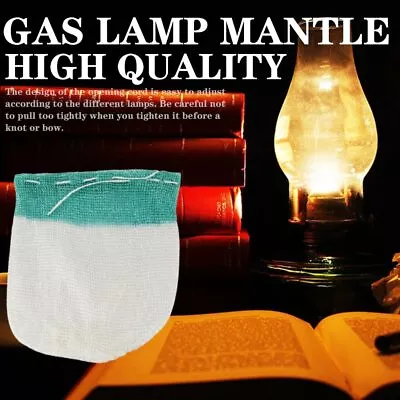 10Pcs Lamp Mantles Coleman Lantern Gas Lanterns Fits Outdoor Camping -Green UK  • £6.90