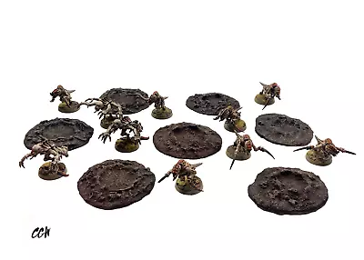 £9.81 • Buy Warhammer/ Wargame Battlefield Terrain Crater Blast Markers Painted Brown