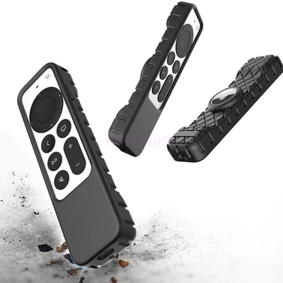 $18.10 • Buy 2In1 Silicone Remote Protective Case For Apple TV 4K 2nd Gen Siri 2021 AirTag AU