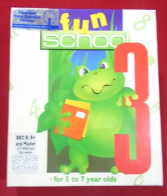 Fun School 3 For 5-7  Year Olds. 5.25  Disc Manual. For Acorn BBC B B+ & Mast • £19.99