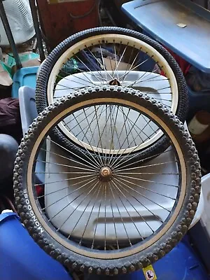 Vintage Mongoose 20   Bike Wheels Only • $70