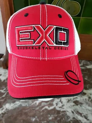 Quantum EXO Exoskeletal Design Embroidered Mesh Hat/Cap Adjustable Hook & Loop • $8.99