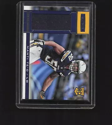 2013 Panini Rookies & Stars 221 Manti Te'o  Jersey • $3.99