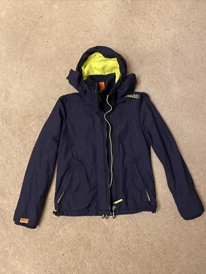 £14.95 • Buy Mens Boys Teens Superdry Windcheater Jacket, Navy Blue Size Small S