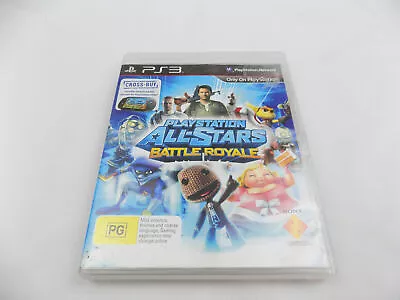 Mint Disc Playstation 3 Ps3 Play Station 3 All-Stars Battle Royale - Inc Manual • $11.90