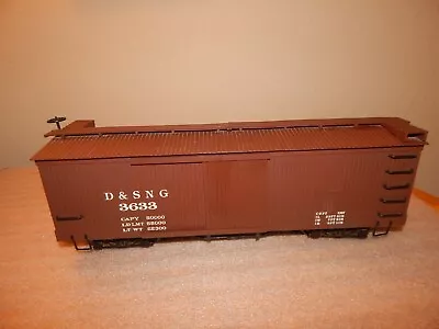 Bachmann G Scale Durango & Silverton Narrow Gauge D&SNG 3633 Truss Rod Box Car • $38.99