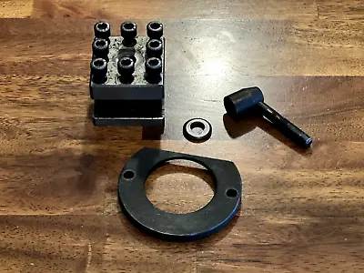 $20 • Buy Jet Square 2  4-Way Metal Lathe Turret Tool Holder Post From 9 X 19
