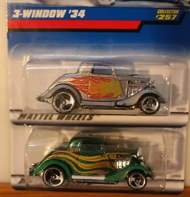 2/ 3 Window '34 Rods Hot Wheels #132...#257 • $7.50