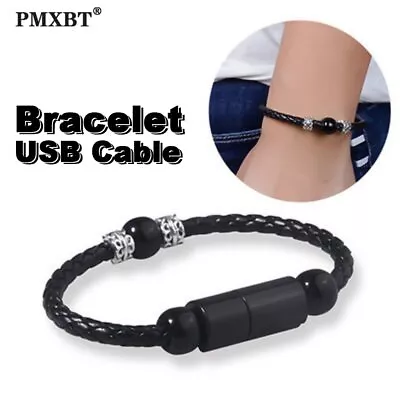 Bracelet USB Cable (Type C/Micro USB/Lightning) Portable Charging Cable • $10.99