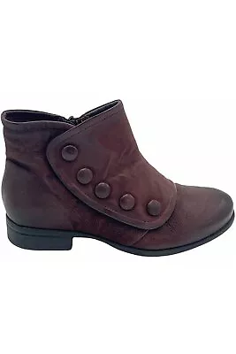 Miz Mooz Wide Boots Spring Merlot • $89.99