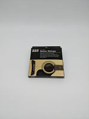$5.77 • Buy 222 Acoustic Guitar Strings-Partial Box