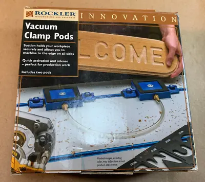 Rockler Vacuum Clamp Pods 53418- Workholding - Never Used - Free Shipping • $59.99