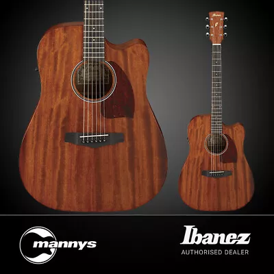 Ibanez PF12MHCE Acoustic Guitar W/ Cutaway & Pickup (Open Pore Natural) • $419