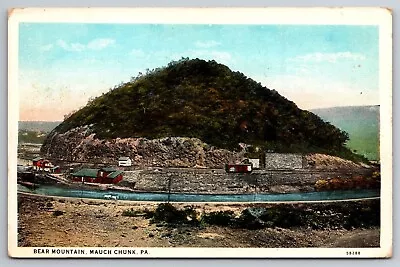 Bear Mountain Train Track River Mauch Chunk PA 1920s WB Postcard T6 • $12.50