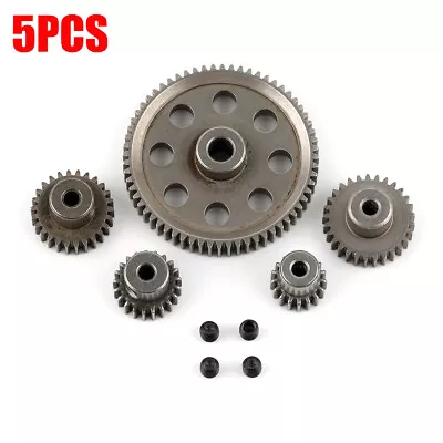 10PCS Steel Spur Gears 17T/21T/26T/29T/64T Metal Motor Gears For HSP 1/10 RC Car • $9.99