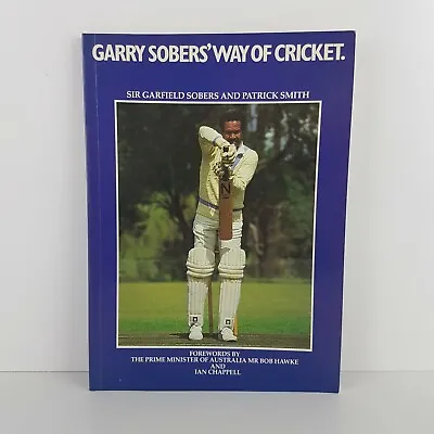 $99.95 • Buy Sir Garfeild Sobers Cricket | Signed | Garry Sobers Way Of Cricket Book