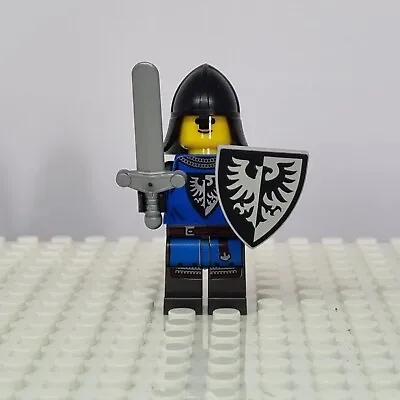 LEGO Black Falcon Knight - New Design With Classic Head Black Helmet • £6.99