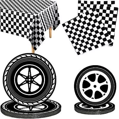 Hot Car Birthday Party Supplies Hot Race Car Birthday Decorations Racing Car   • $16.25