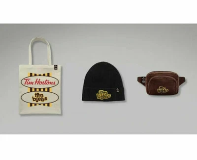 £107.84 • Buy Justin Bieber X Tim Hortons TimBiebs Drew House Beanie, Tote Bag & Fanny Pack 