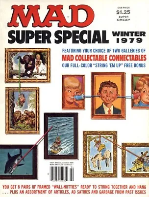 MAD SPECIAL #29 F NOT Folded Bonus Intact: Posters Magazine 1979 Stock Image • $6