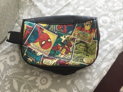 £3 • Buy Superhero Toiletry Bag Leather Look