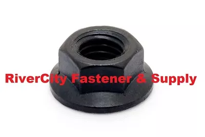 5/8-11 Hex Flange Nut Grade 8 5/8x11 Nuts 5/8 X 11 Smooth Bottom Phos & Oil • $13.88