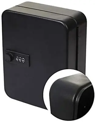 Steel Key Cabinet Security Box Wall Mount With Combination Lock And Radom Color • $25.14